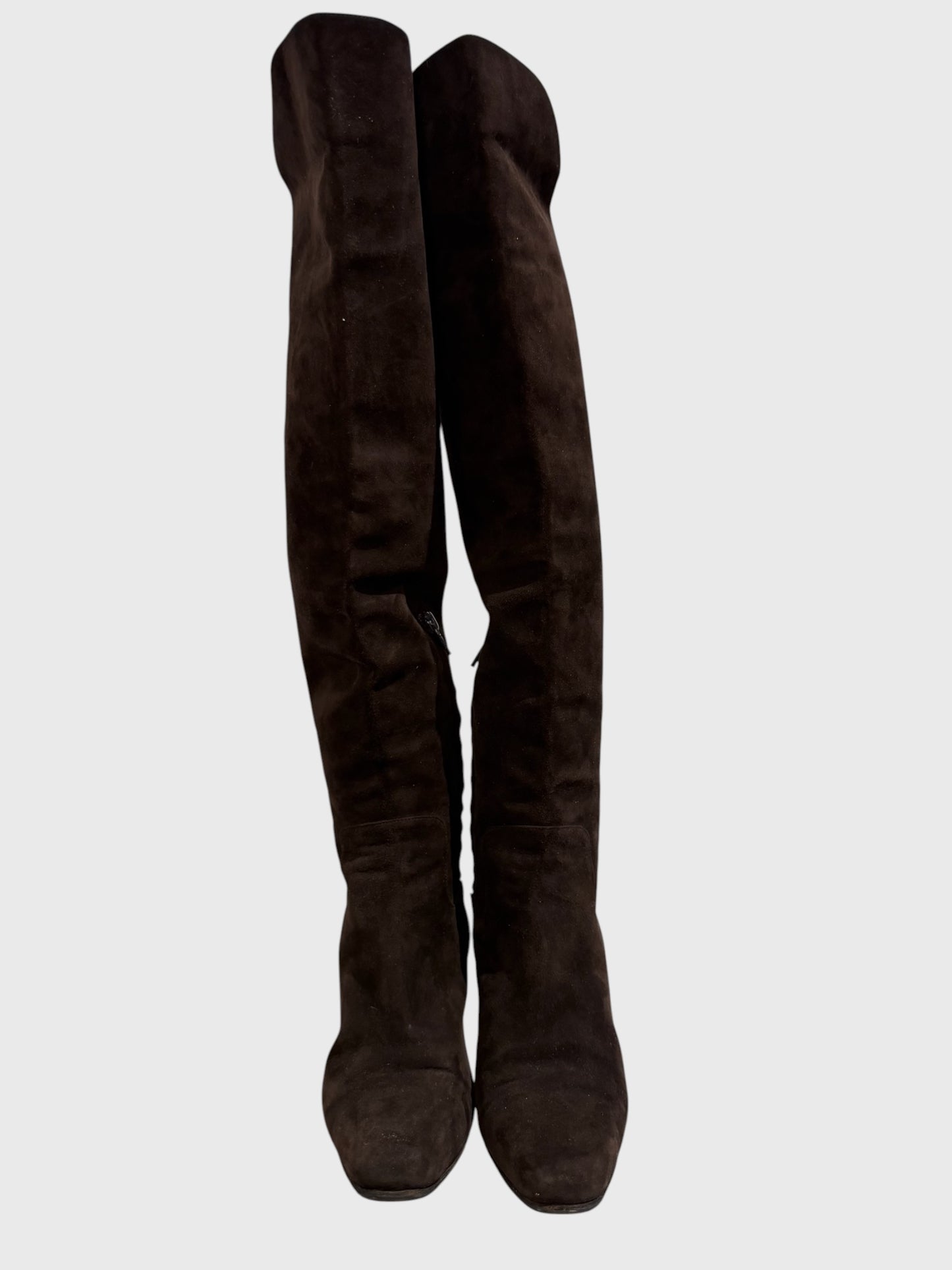 Bottes Yves Saint Laurent marron T.36,5