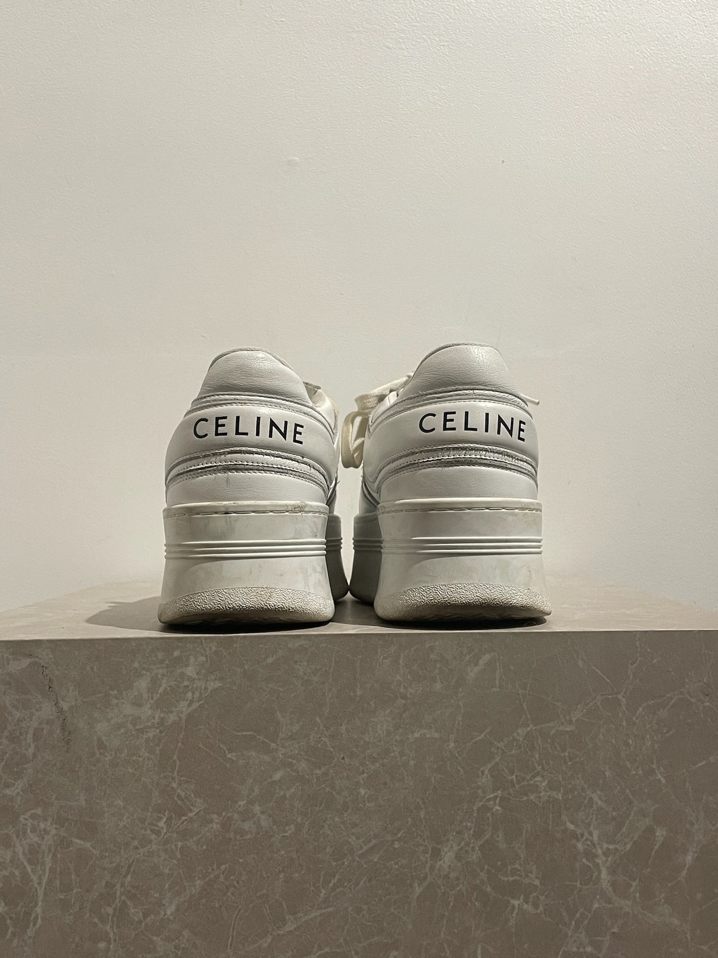 Basket Celine Block blanches T.38