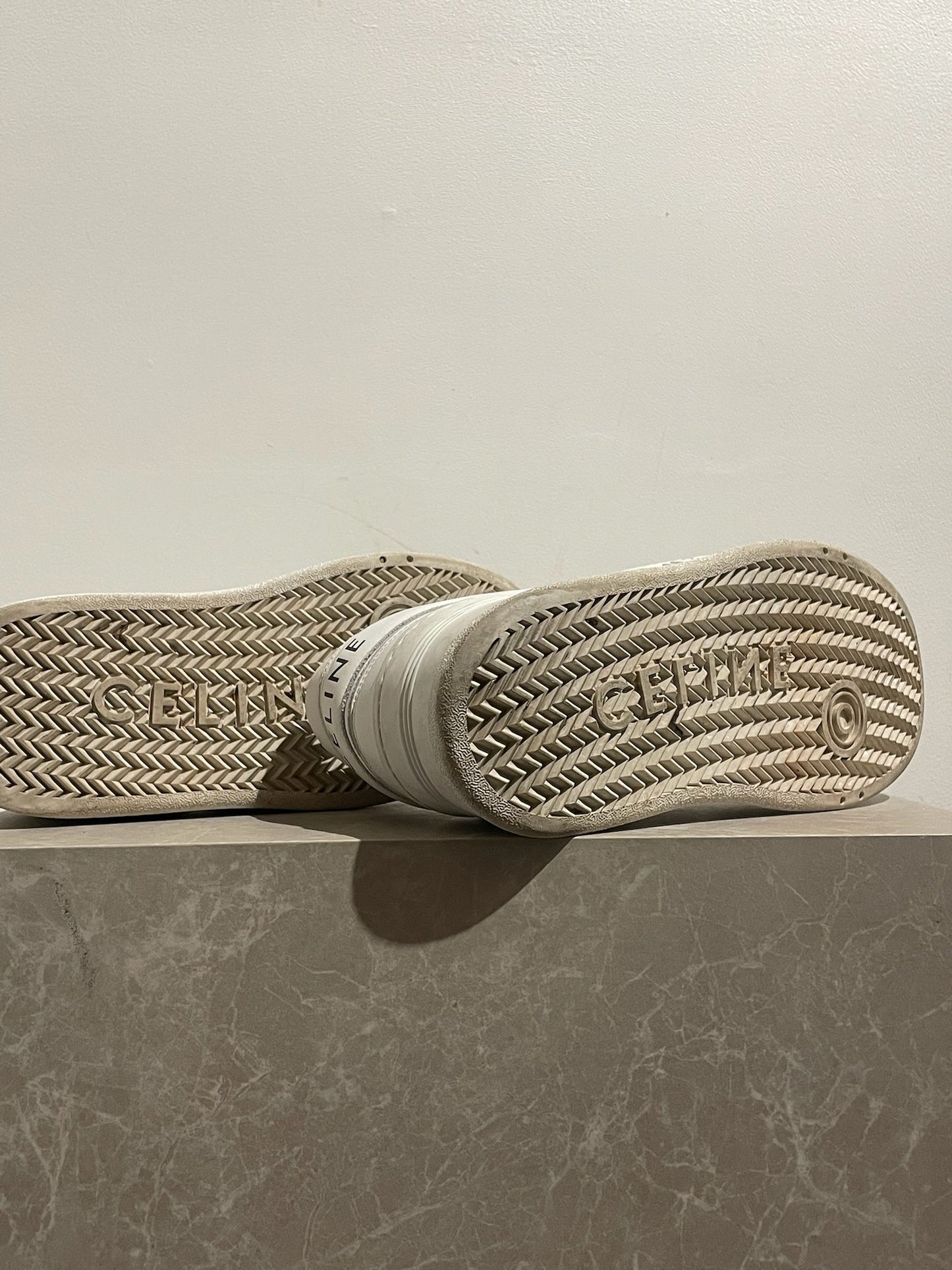 Basket Celine Block blanches T.38