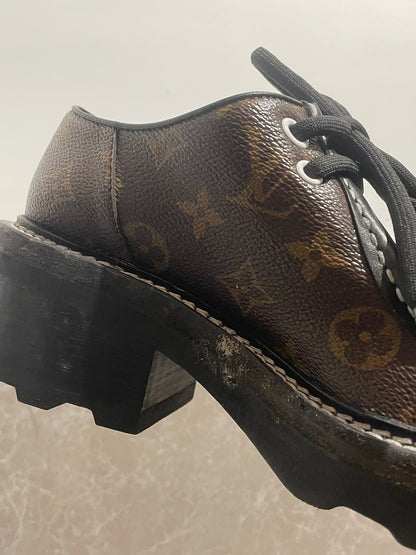 Derbies Louis Vuitton Beaubourg T.37,5