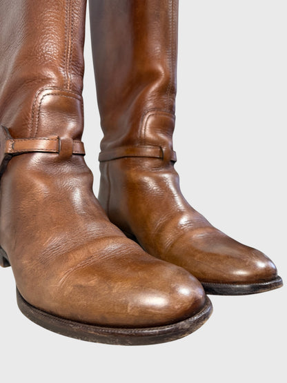 Bottes Gucci marron T.36,5