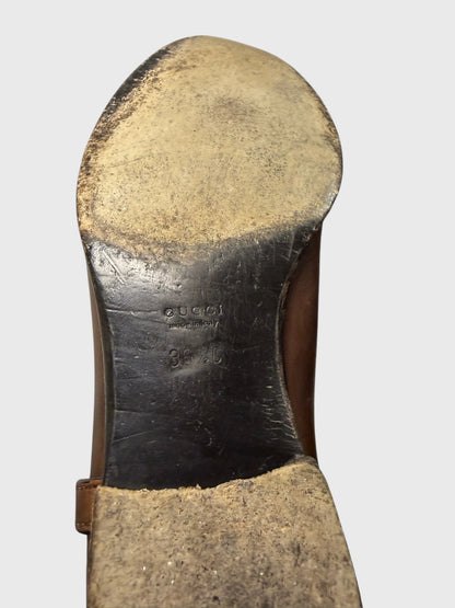 Bottes Gucci marron T.36,5