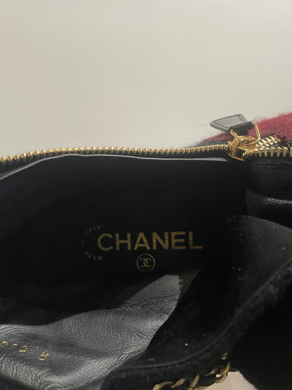 Bottines Chanel noires T.37