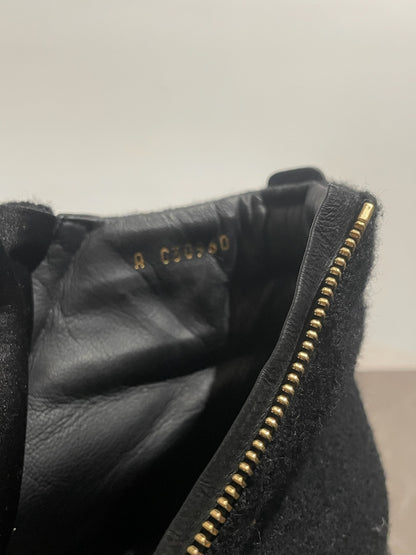 Bottines Chanel noires T.37