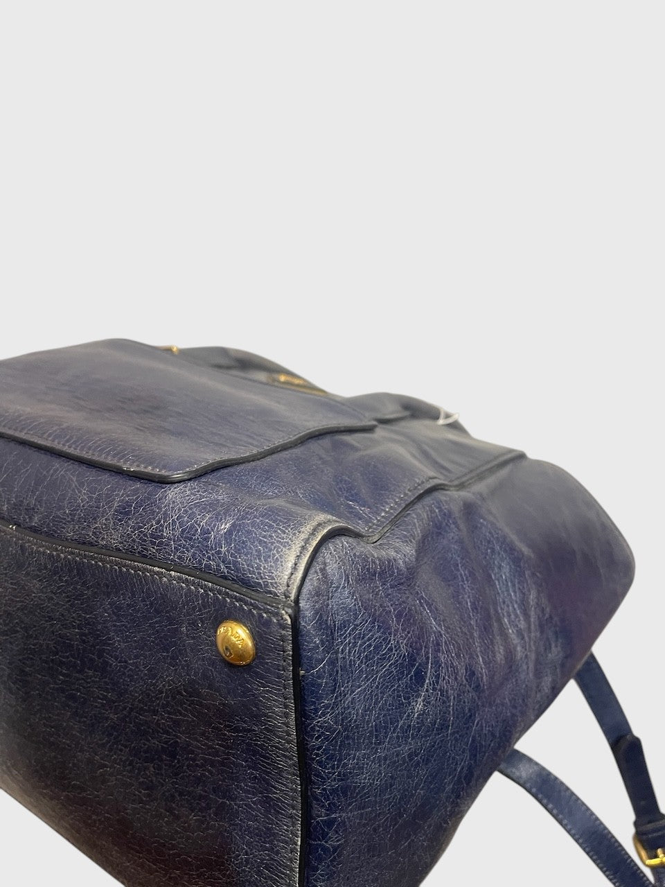 Sac Prada bleu marine