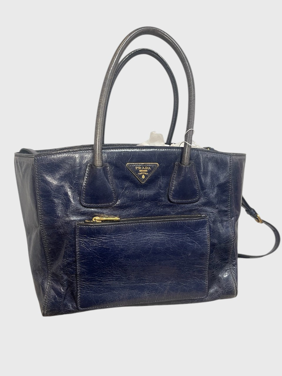 Sac Prada bleu marine
