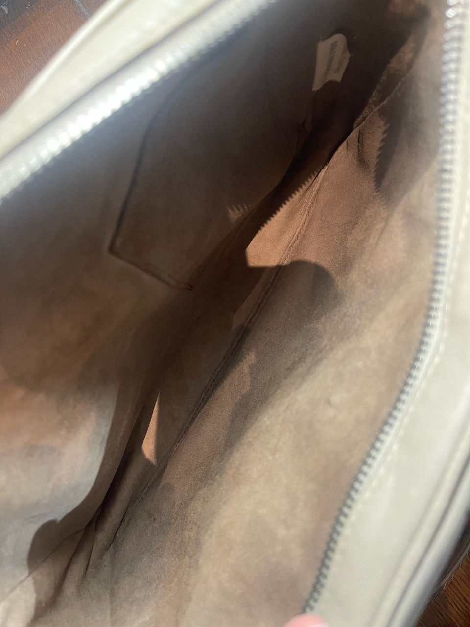 Sac Bottega Veneta beige à fleurs