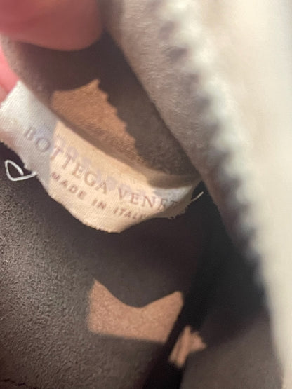 Sac Bottega Veneta beige à fleurs