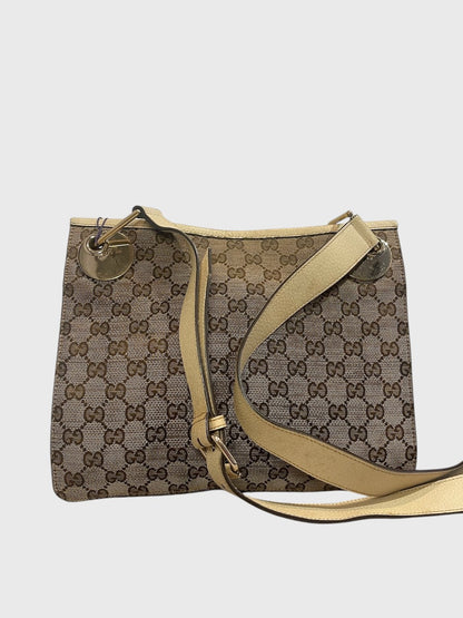 Sac Gucci toile GG beige