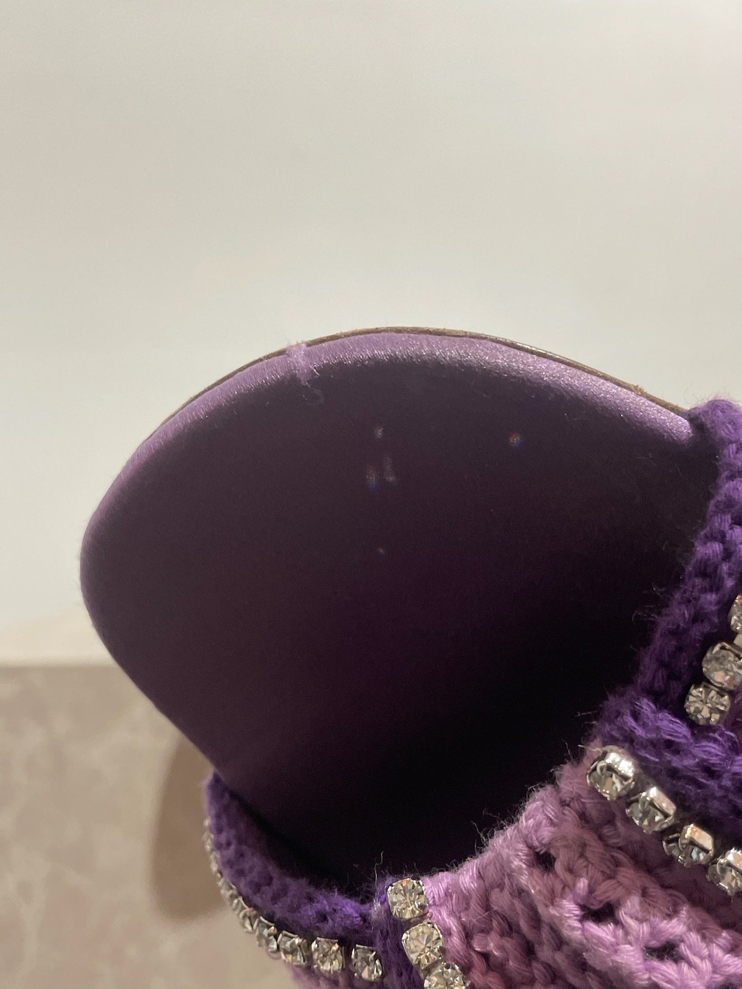 Mules Miu Miu violette T.38