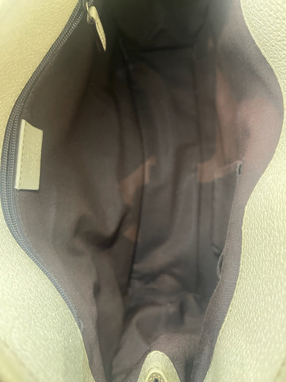 Sac Gucci toile GG beige