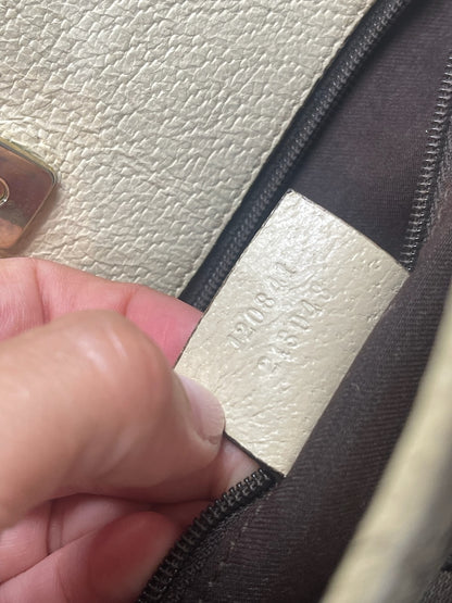 Sac Gucci toile GG beige