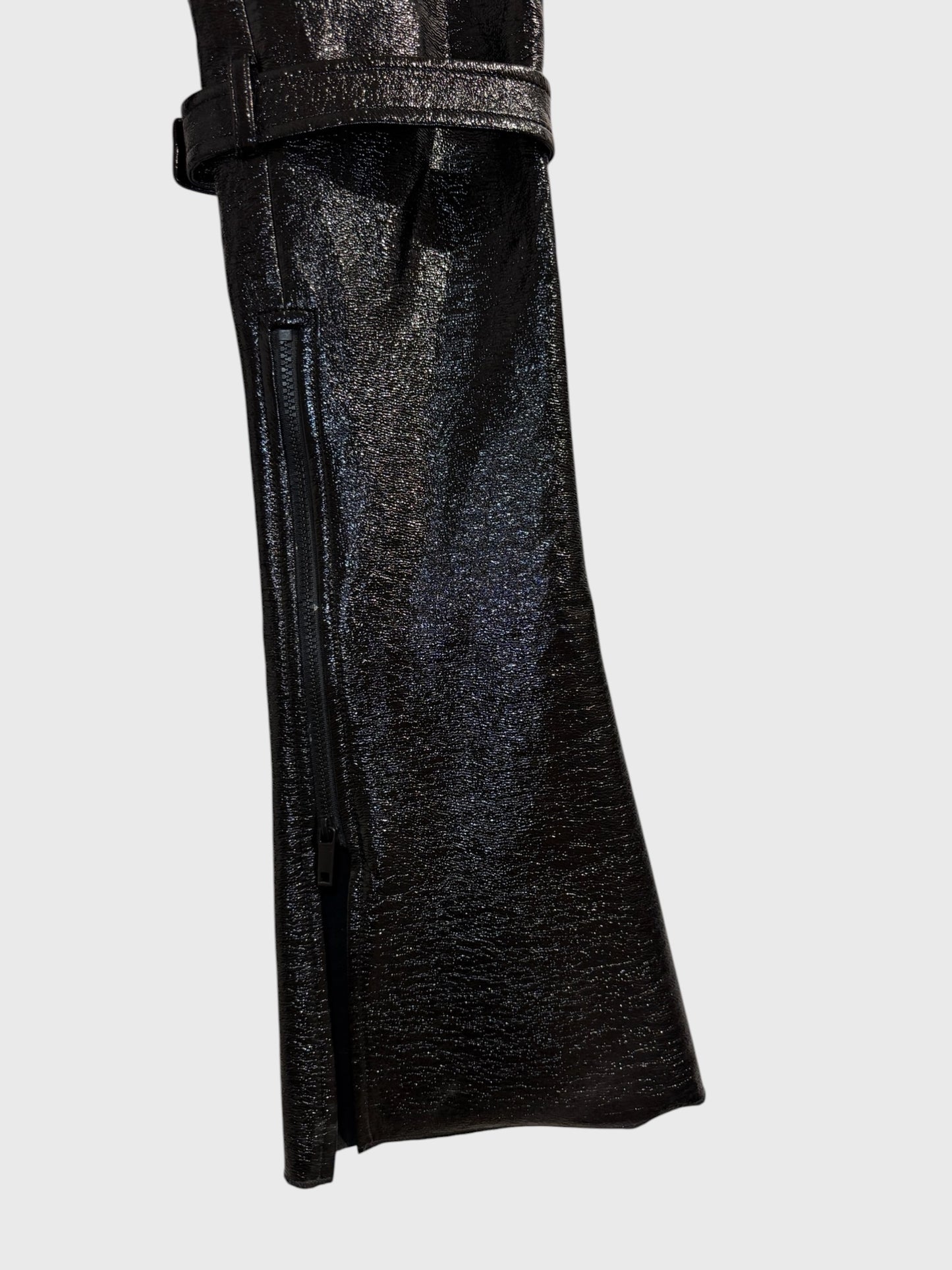 Pantalon Courrèges vinyle T.40
