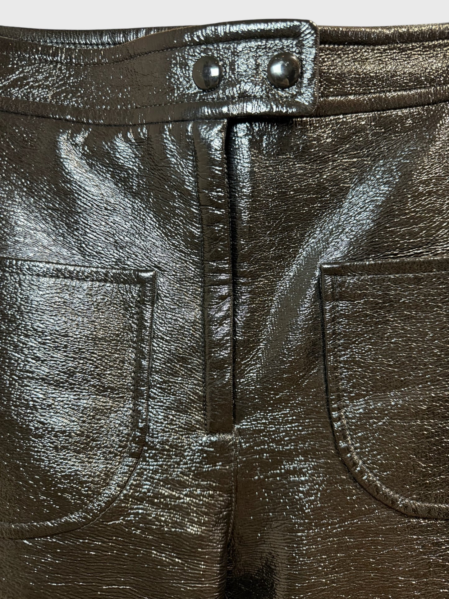 Pantalon Courrèges vinyle T.40