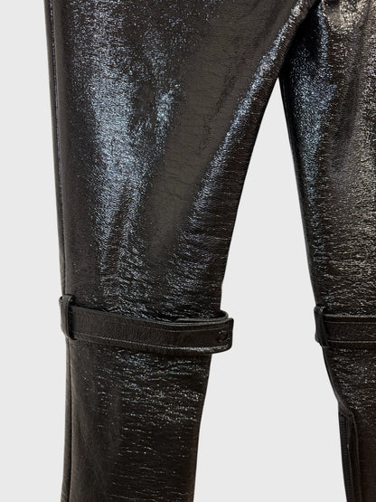 Pantalon Courrèges vinyle T.40