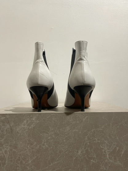 Bottines Céline blanches T.37,5