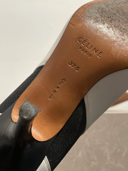 Bottines Céline blanches T.37,5