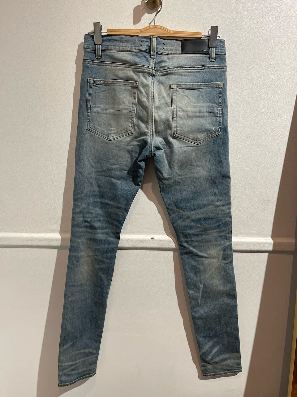Jeans Amiri bleu T.40