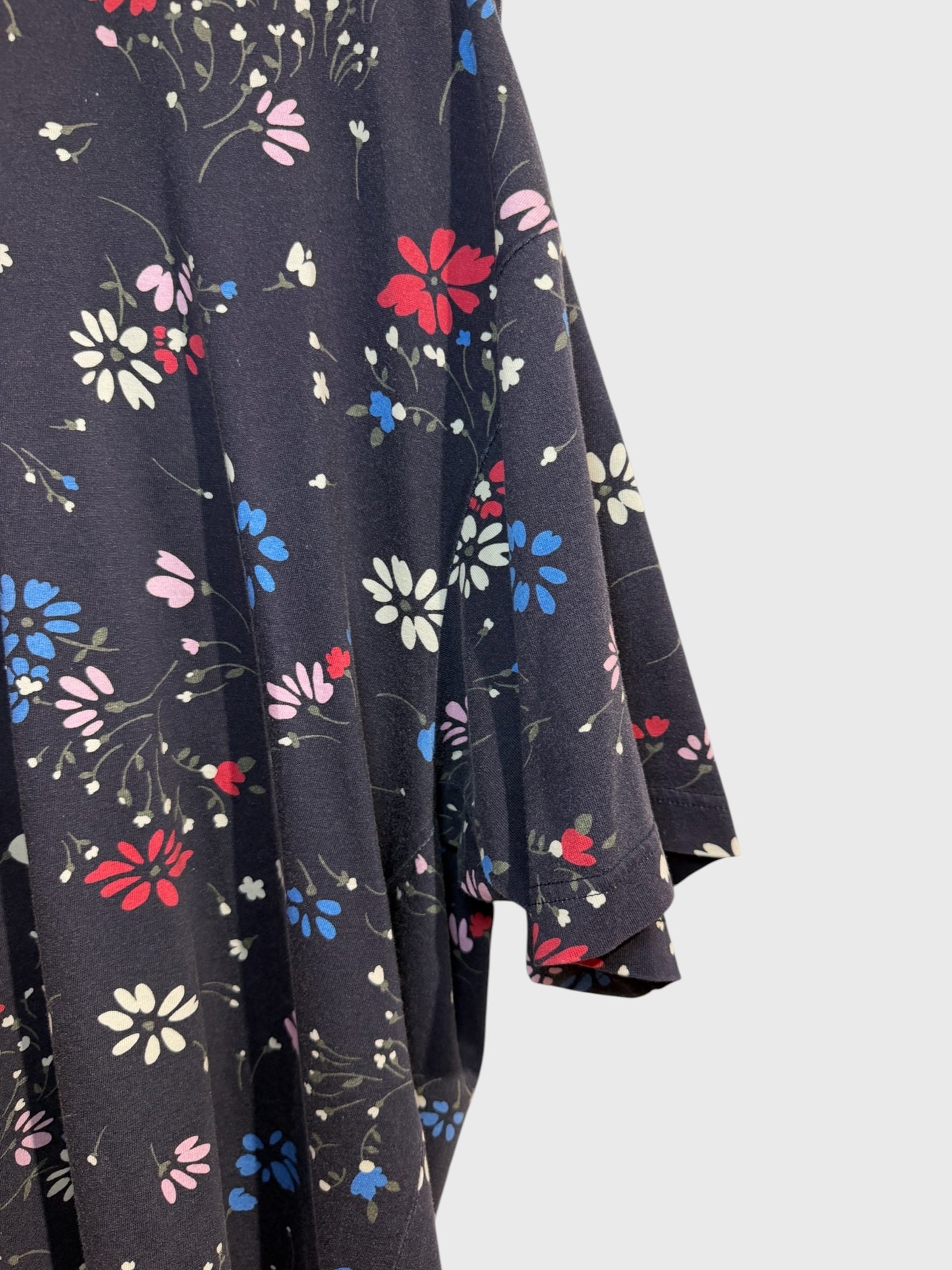 T-shirt Balenciaga bleu T. XS