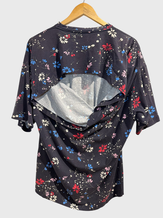 T-shirt Balenciaga bleu T. XS