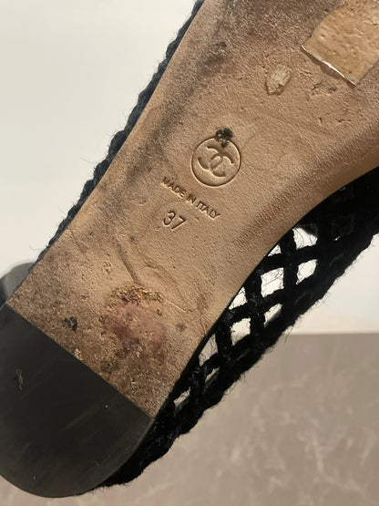 Mocassins Chanel noirs T.37