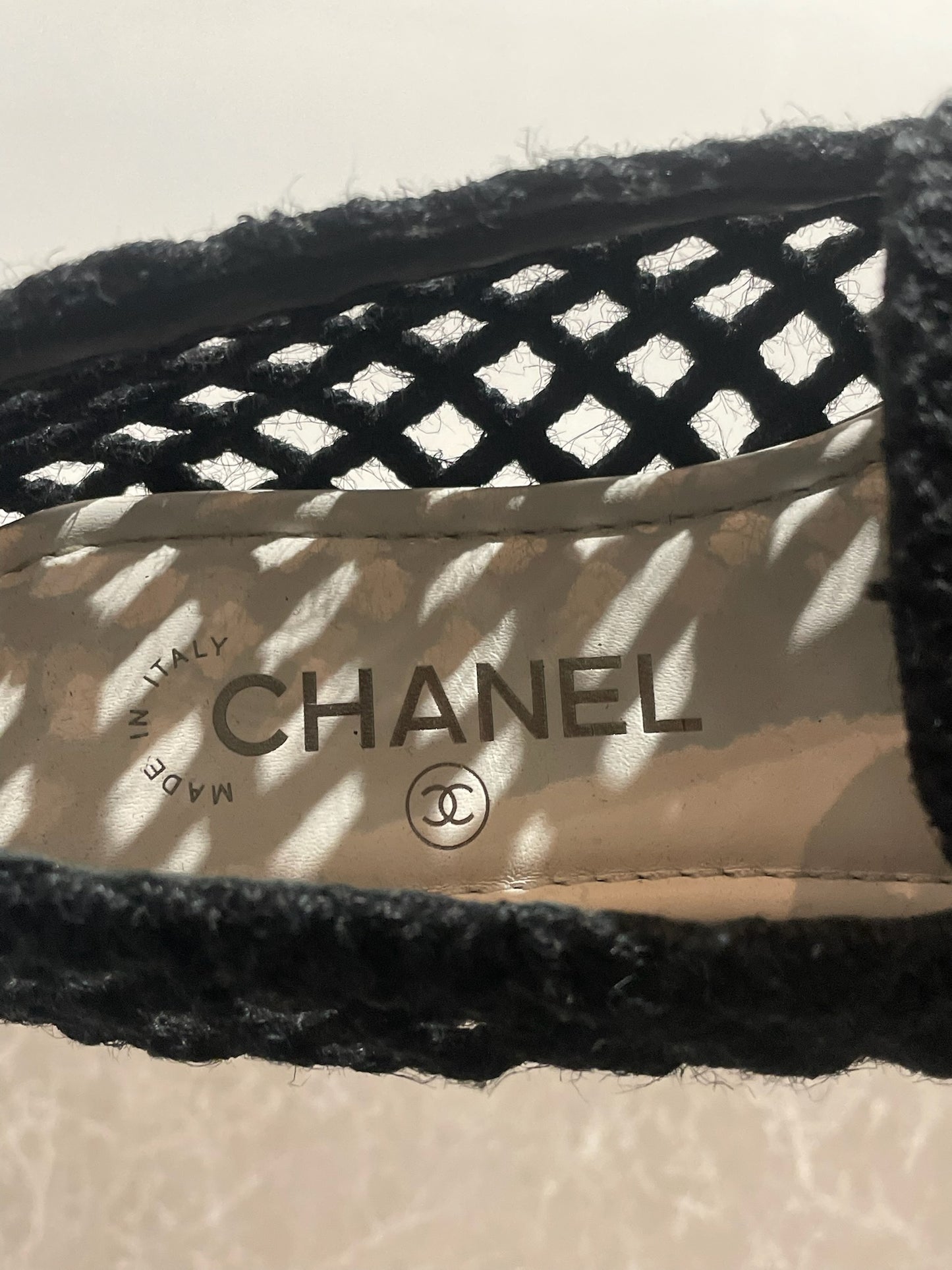 Mocassins Chanel noirs T.37