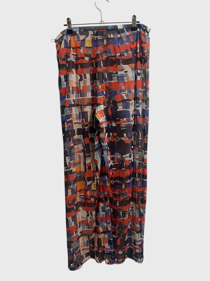 Pantalon Chanel imprimé T.44