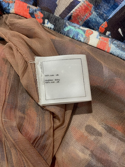 Pantalon Chanel imprimé T.44