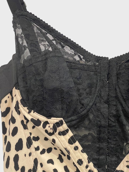 Robe Dolce & Gabbana léopard T.42