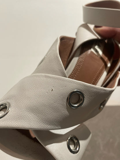 Sandales Alaia blanches T.38