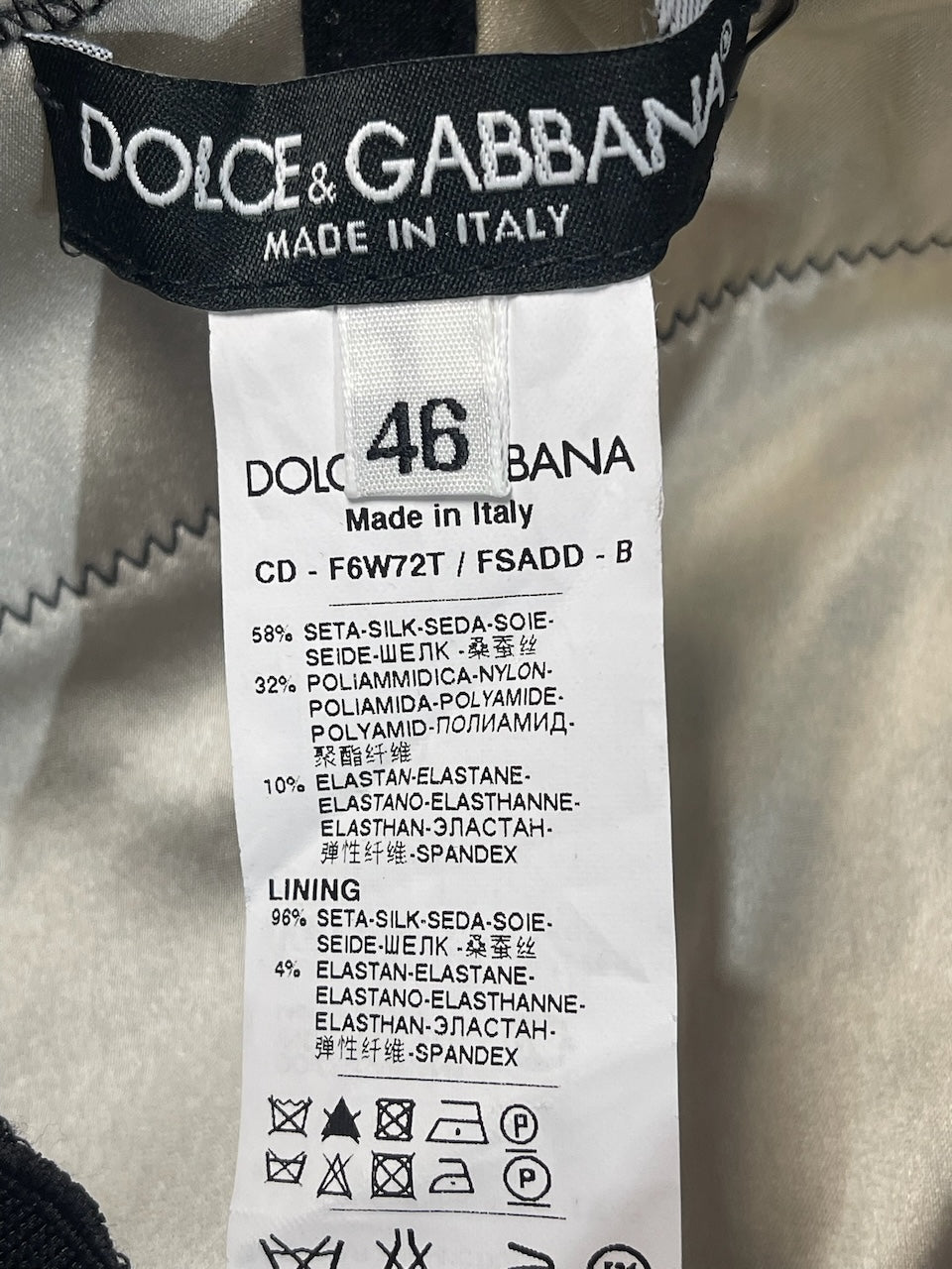 Robe Dolce & Gabbana léopard T.42