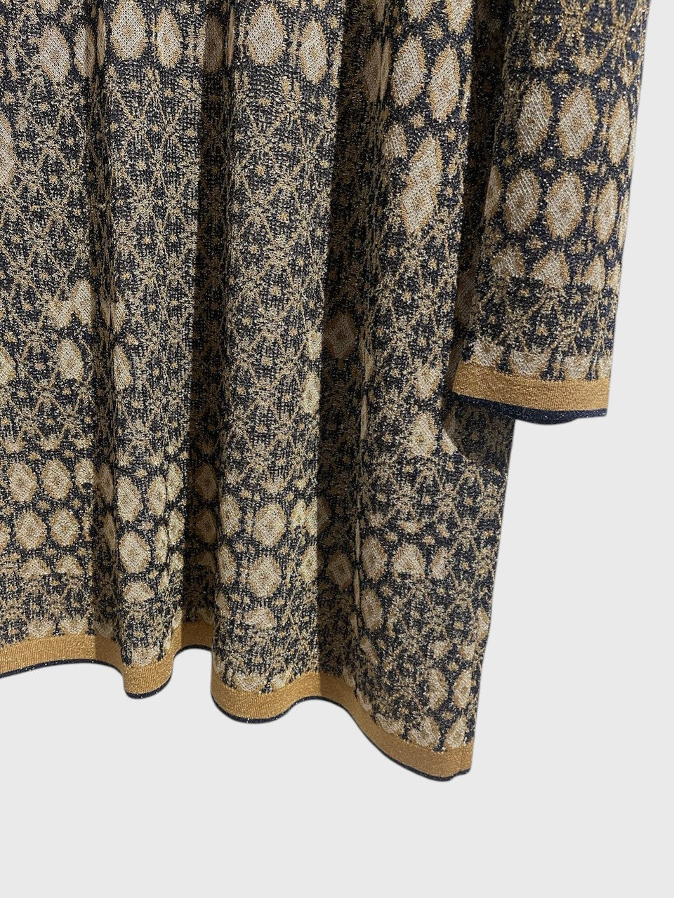 Robe Chanel dorée T.42