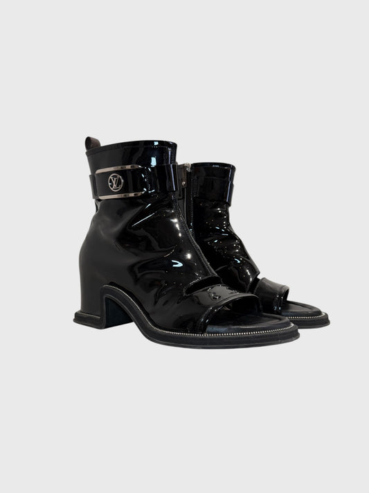 Bottines Louis Vuitton noires T.41