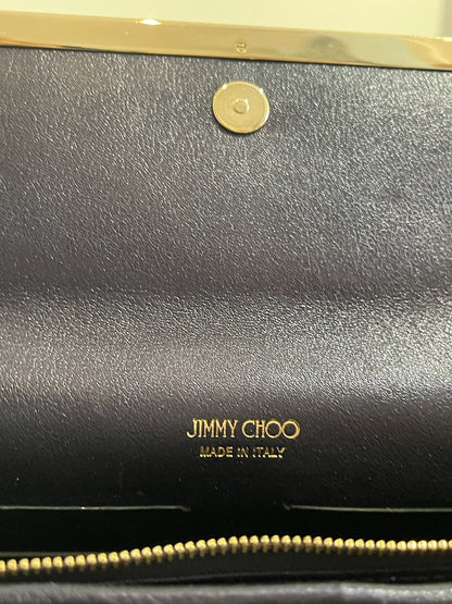 Pochette Jimmy Choo bleue