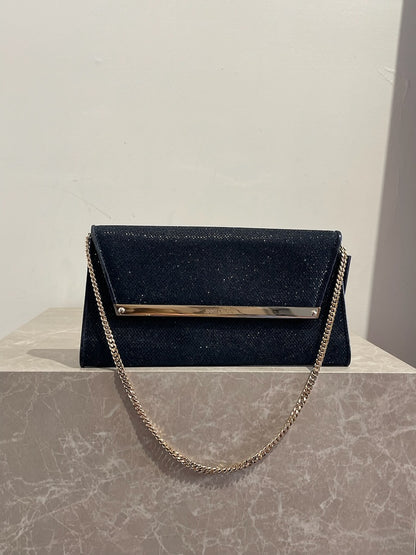 Pochette Jimmy Choo bleue