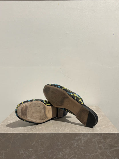 Mules Gucci Princetown Graffiti T.36,5