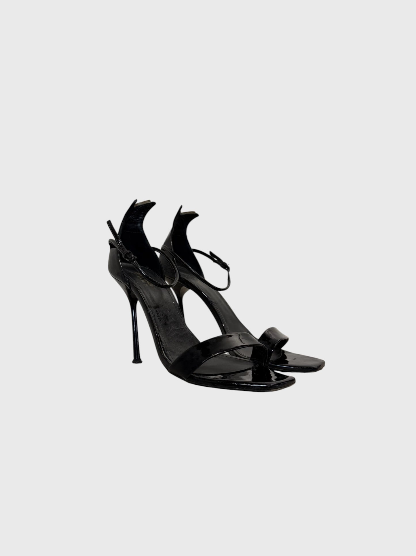 Sandales Saint Laurent noires T.40