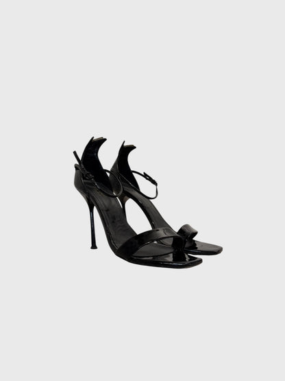 Sandales Saint Laurent noires T.40