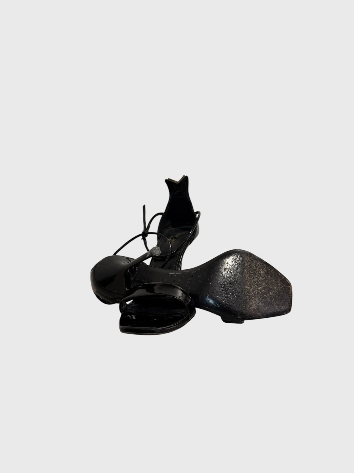 Sandales Saint Laurent noires T.40