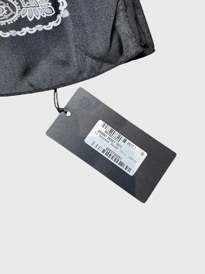 Foulard Saint Laurent bandana noir