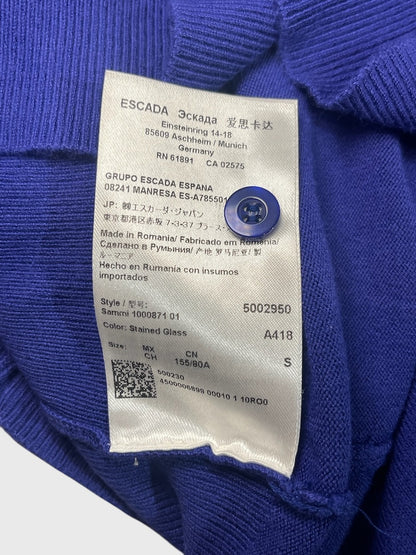 Gilet Escada bleu T.S