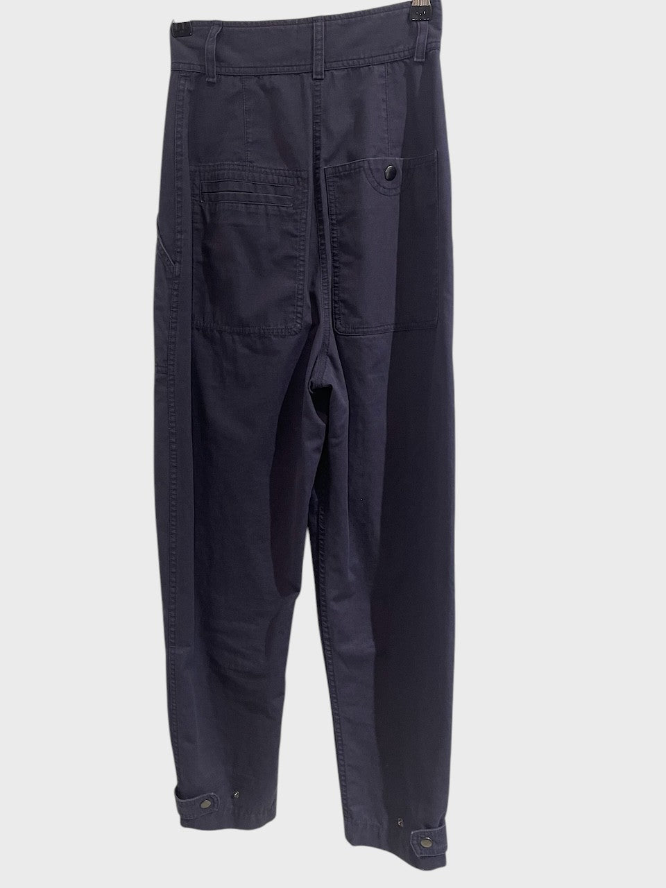 Pantalon Isabel Marant bleu marine T.32