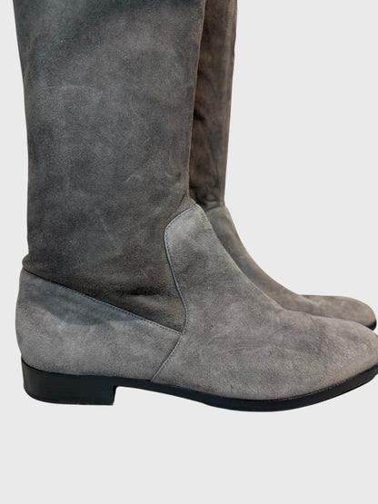 Bottes Sergio Rossi grises T.37,5