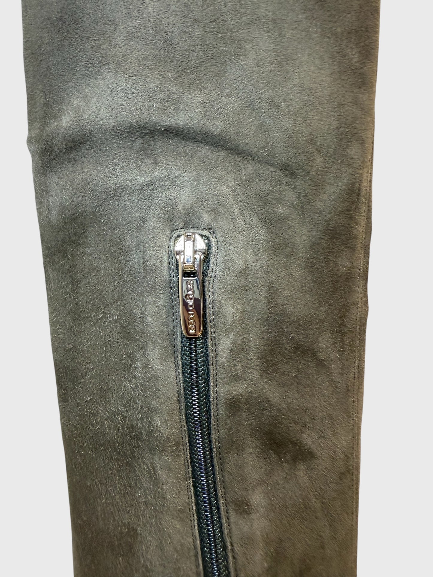 Bottes Sergio Rossi grises T.37,5