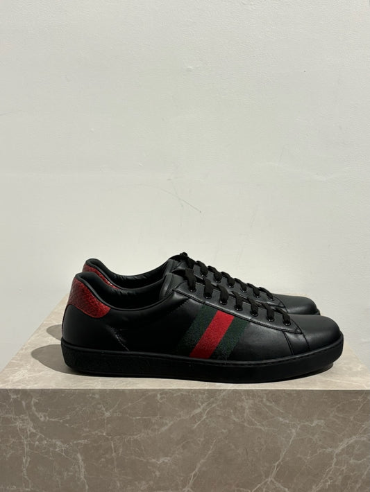 Baskets Gucci Ace noires T.45 NEUVES