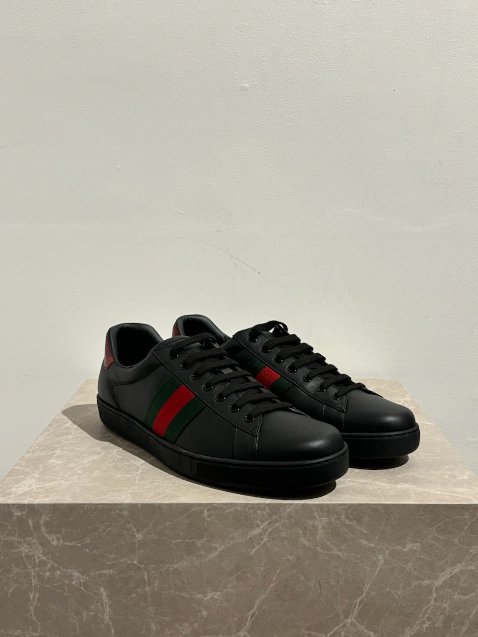 Baskets Gucci Ace noires T.45 NEUVES