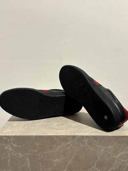 Baskets Gucci Ace noires T.45 NEUVES