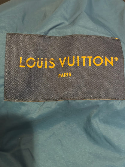 Doudoune Louis Vuitton bleue T.44