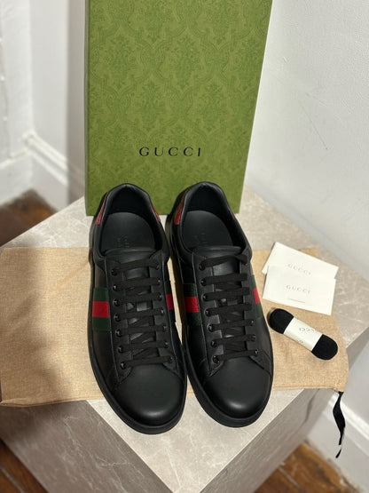 Baskets Gucci Ace noires T.45 NEUVES