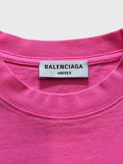T-shirt Balenciaga rose T. XS
